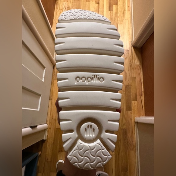 Papillio by Birkenstock Boston PAP Chunky Warm Sand Mules - Picture 9 of 10